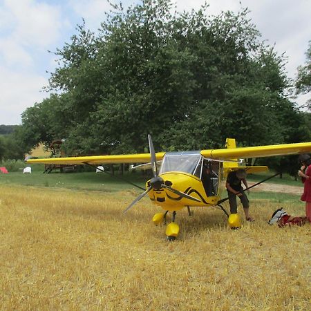 Roulotte Panoramique Du Moulin Bed & Breakfast Châtillon-sur-Marne Екстериор снимка