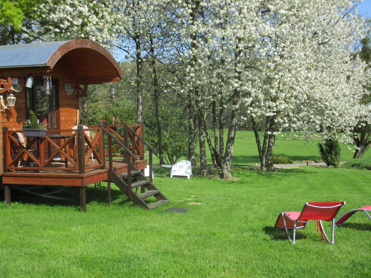 Roulotte Panoramique Du Moulin Bed & Breakfast Châtillon-sur-Marne Екстериор снимка